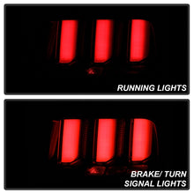 Load image into Gallery viewer, SPYDER 5086709 FITS: 05-09 Ford Mustang (White Light Bar) LED Tail Lights Smoke ALT-YD-FM05V3-LED-SM Tail Lights