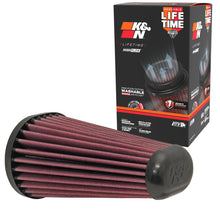 Load image into Gallery viewer, K&amp;N Engineering E-0666 FITS:K&amp;N Replacement Unique Oval Tapered Air Filter for Porsche 13-14 Boxster/2014 Cayman 2.7L/3.4L H6 Air Filters Drop In