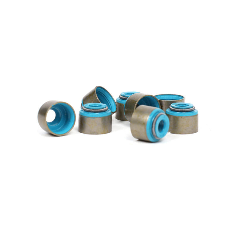 BLOX Racing BXPT-10451 FITS: Honda 5.5mm Valve Stem Seals Blue FKM Set of 8 (Fits Both Intake & Exhaust) Cam Seals