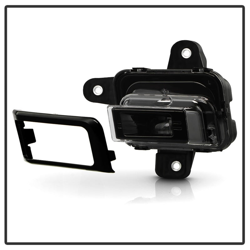 SPYDER 9054167 FITS: 23-25 GMC Sierra 1500 OEM Style LED Fog Light w/ Switch Clear (FL-GS2023-LED-C) Fog Lights