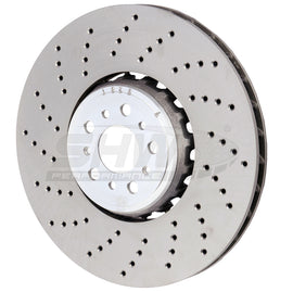 SHW Performance BFL42501 FITS:SHW 18-21 BMW M5 4.4L Left Front Cross-Drilled Lightweight Brake Rotor (34117991101) Brake Rotors Drilled