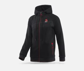 Akrapovic 802057 FITS: Mens Corpo Zip Hoodie Black Large Apparel