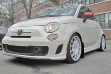Load image into Gallery viewer, Rally Armor MF25-UR-RD/WH FITS: 12-18 Fiat 500 Red Mud Flap w/White Logo Mud Flaps