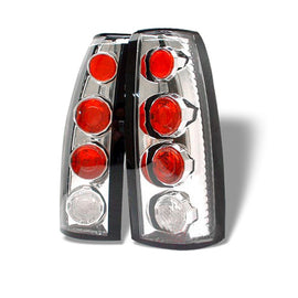 SPYDER 5001290 FITS: Chevy C/K Series 1500/2500 88-98/GMC Sierra 88-98 Euro Style Tail Lights Chrm ALT-YD-CCK88-C Tail Lights