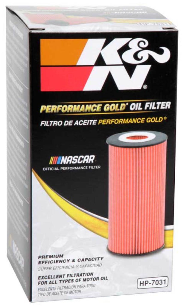 K&N Engineering HP-7031 FITS:K&N Performance Oil Filter for 03-14 Volkswagen Jetta Oil Filters