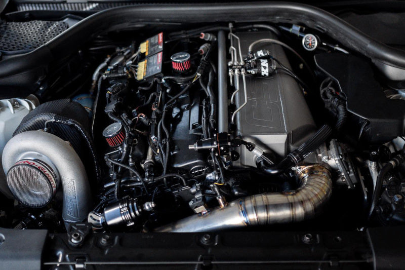 CSF 8400 FITS: Gen 2 B58 Race X Charge-Air-Cooler Manifold Raw Billet Aluminum Finish Intercoolers