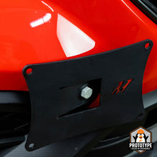 Load image into Gallery viewer, Mishimoto MMLP-WRX-22 FITS: Tow Hooks FITS: 2022+ Subaru WRX License Plate Relocation Kit Tow Hooks