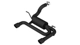 Borla 2018 Jeep Wrangler JL/JLU 3.6L 2DR/4DR ATAK SS Axle Back Black Coated Exhaust w/3.5in Tips