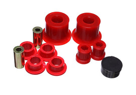 Energy Suspension 15.3120R FITS: 05-14 VW Jetta (Base) / 06-09 VW GTI Front Control Arm Bushing Set Red Bushing Kits