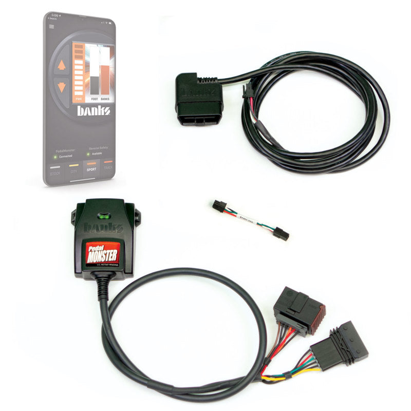Banks Power 64330 FITS: Pedal Monster Kit (Stand-Alone) TE Connectivity MT2 6 Way Use w/Phone Throttle Controllers