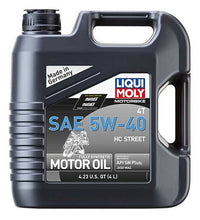 Load image into Gallery viewer, LIQUI MOLY 20414 FITS: 4L Motorbike 4T SAE 5W40 HC Street Motor Oils