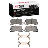 DFC 19-23 Front 5000 Advanced Low Metallic Brake Pads and Hardware Kit FITS: Porsche Cayenne - DFC1551-2192-01