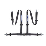 SPARCO 04604BM1NR FITS: Sparco Belt 2 Inch Black 4Pt Snap-In Seat Belts & Harnesses