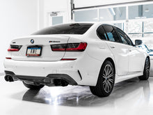 Load image into Gallery viewer, AWE Tuning 3015-43158 FITS: 2019+ BMW M340i (G20) Resonated Touring Edition Exhaust Quad Diamond Black Tips Catback