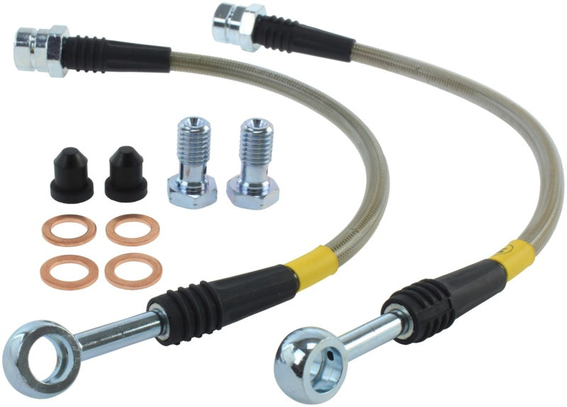 Stoptech 950.33521 FITS:StopTech 2015 VW Golf R Stainless Steel Rear Brake Lines Brake Line Kits