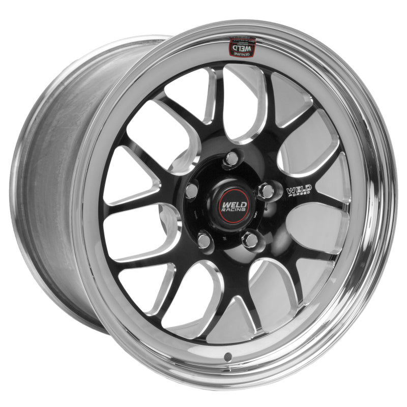Weld 77HB7100N72A FITS: S77 17x10 / 5x120mm BP / 7.2in. BS Black Wheel (High Pad) Non-Beadlock Wheels Forged