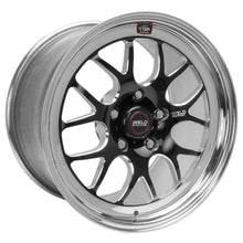 Load image into Gallery viewer, Weld 77HB7100N72A FITS: S77 17x10 / 5x120mm BP / 7.2in. BS Black Wheel (High Pad) Non-Beadlock Wheels Forged