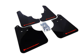 Rally Armor MF11-UR-BLK/RD FITS: 09-13 Subaru Forester Black UR Mud Flap w/ Red Logo Mud Flaps