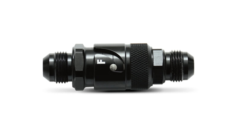 Vibrant 20808 FITS: -8AN Quick Release Fitting with Viton Seal Aluminum Fittings