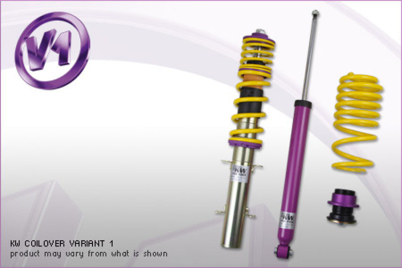 KW 10210040 FITS: Coilover Kit V1 Audi A3 (8P) FWD all engines w/o electronic dampening control Coilovers