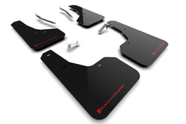 Rally Armor MF82-UR-BLK/RD FITS: 22-24 Subaru Forester & Wilderness Black UR Mud Flap w/Red Logo Mud Flaps