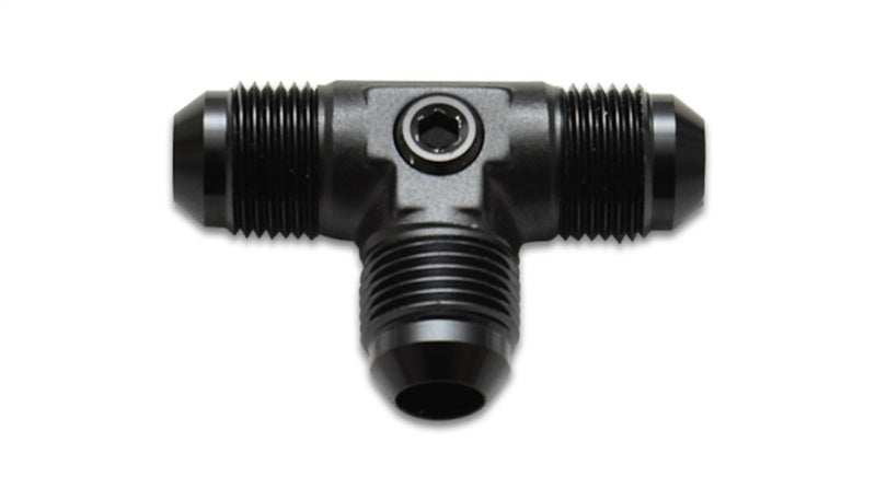 Vibrant 16548 FITS: -8AN to -8AN Male Tee Adapter Fitting with 1/8in NPT Port Fittings