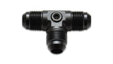 Vibrant 16546 FITS: -6AN to -6AN Male Tee Adapter Fitting with 1/8in NPT Port Fittings