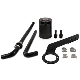 Mishimoto MMBCC-ACRD20-18PBEBK FITS: 2018+ Honda Accord 2.0T Baffled Oil Catch Can PCV Side Black Oil Catch Cans