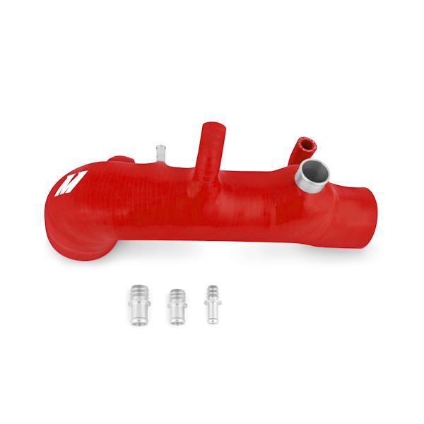 Mishimoto MMHOSE-SUB-IHRD FITS: 01-07 Subaru WRX / WRX STI Red Silicone Induction Hose Air Intake Components