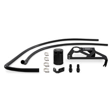 Load image into Gallery viewer, Mishimoto MMBCC-WR6-12PBE2 FITS: 12-18 Jeep Wrangler JK Baffled Oil Catch Can Kit Black Oil Catch Cans