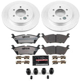 Power Stop 18-21 Ford Expedition Rear Z36 Coated Truck & Tow Brake Kit