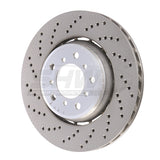 SHW Performance BFL42841 FITS:SHW 01-06 BMW M3 3.2L Left Front Drilled Lightweight Brake Rotor (European Model) (34112282801) Brake Rotors Drilled