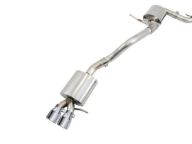 AWE Tuning 3015-22064 FITS: 09-14 Volkswagen Jetta Mk6 1.4T Touring Edition Exhaust Chrome Silver Tips Catback