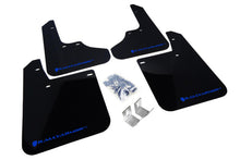 Load image into Gallery viewer, Rally Armor MF2-UR-BLK/BL FITS: 93-01 Subaru Impreza RS Black UR Mud Flap w/ Blue Logo Mud Flaps