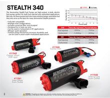 Load image into Gallery viewer, Aeromotive 11542 FITS: 340 Series Stealth In-Tank E85 Fuel Pump Offset Inlet Inlet Inline w/Outlet Fuel Pumps