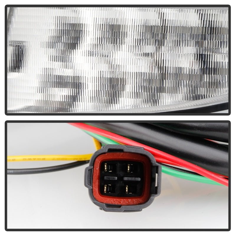 SPYDER 5086730 FITS: 08-14 Subara Impreza WRX Hatchback LED Tail Lights Seq Signal Black ALT-YD-SI085D-SEQ-BK Tail Lights