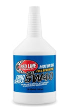 Load image into Gallery viewer, Red Line 12404 FITS: Euro-Series 5W40 Motor Oil Quart Motor Oils