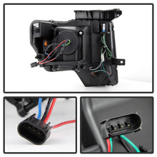 Load image into Gallery viewer, SPYDER 5077592 FITS: Ford F150 09-14 Projector Headlights Halogen Model- Light Bar DRL Blk PRO-YD-FF15009-LBDRL-BK Headlights