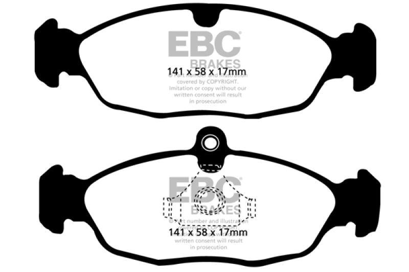 EBC DP31198C Brake Pads - Performance
