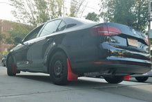 Load image into Gallery viewer, Rally Armor MF42-UR-BLK/GRY FITS: 15-18 VW Jetta Black UR Mud Flap w/ Grey Logo Mud Flaps
