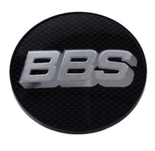 Load image into Gallery viewer, BBS 10.02.3598 FITS: Center Cap 56mm Carbon/Silver Wheel Center Caps