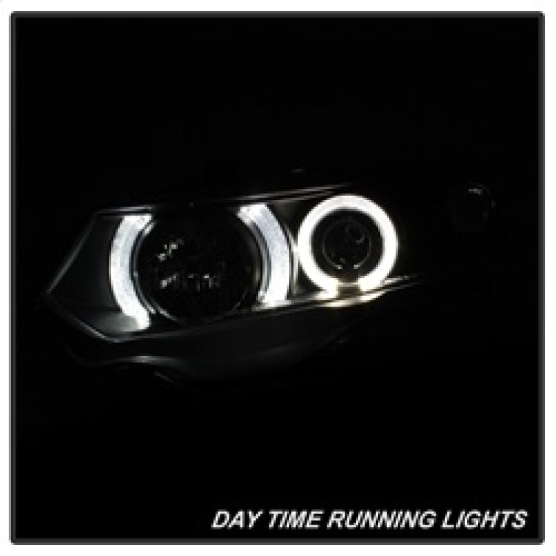 SPYDER 5010780 FITS: Honda Civic 06-08 2Dr Projector Headlights LED Halo Black High H1 Low H1 PRO-YD-HC06-2D-HL-BK Headlights