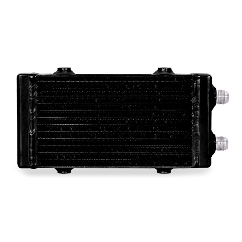 Mishimoto MMOC-DP-SBK FITS: Oil Coolers FITS: Universal Small Bar and Plate Dual Pass Black Oil Cooler Oil Coolers