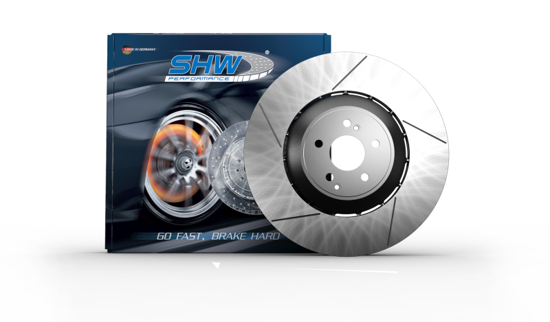 SHW Performance PFR49726 FITS:SHW 13-16 Porsche Panamera GTS w/o Ceramics Right Front Slotted Lightweight Brake Rotor (298615302C) Brake Rotors Slotted