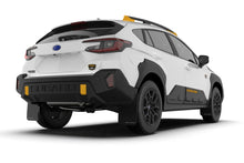 Load image into Gallery viewer, Rally Armor MF116-UR-BLK-WH FITS: 24-25 Subaru Crosstrek (Wilderness Only) Black UR Mud Flap W/White Logo No Drilling Req Mud Flaps