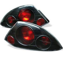 SPYDER 5006288 FITS: Mitsubishi Eclipse 00-02 Euro Style Tail Lights Black ALT-YD-ME00-BK Tail Lights