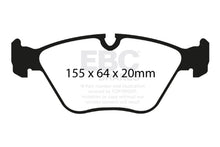 Load image into Gallery viewer, EBC DP41552R FITS: 04-06 BMW X3 2.5 (E83) Yellowstuff Front Brake Pads Brake Pads Performance
