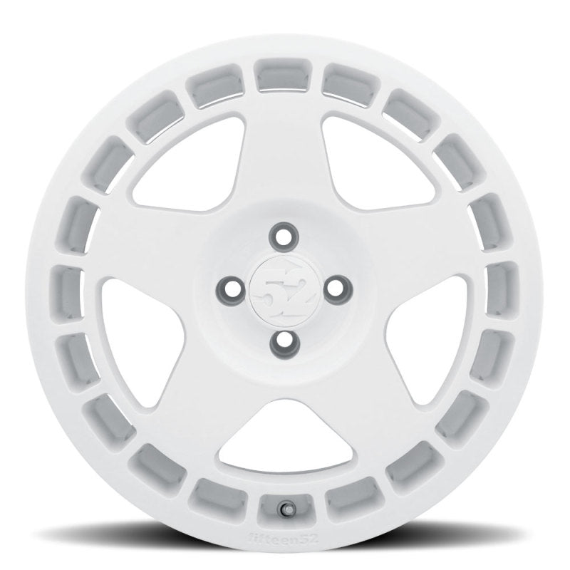 fifteen52 TURRW-77548+42 FITS: Turbomac 17x7.5 4x108 42mm ET 63.4mm Center Bore Rally White Wheel Wheels Cast