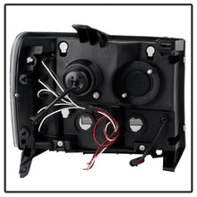 Load image into Gallery viewer, SPYDER 5010605 FITS: GMC Sierra 1500/GMC Sierra Denali 08-13 Projector LED Halo- LED Blk PRO-YD-GS07-HL-BK Headlights