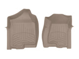WeatherTech 02-06 Chevrolet Avalanche / Cadillac Escalade (ESV & EXT) Front FloorLiner - Tan
